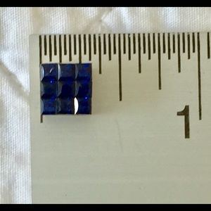 Sapphire Slide Pendant